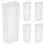5 Pcs Microscope Slide Mailer Laboratory Storage Box Case Holder 10