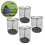 4 Pcs Sporting Cones Bag Carry For Dish Net Travel 11