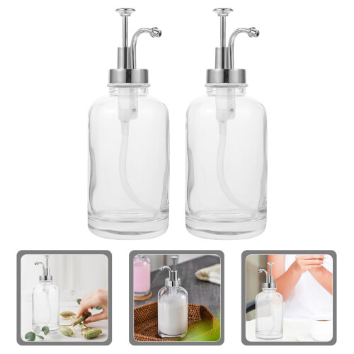 2 Pcs Pressure Pump Distributor Sugar Dispenser For Coffee Syrup 2