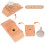 Auto Body Tools Sanding Block Metal 1set 10