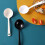 18pcs Rice Serving Spoon Pp Beige Practical Shapes 10