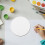 Artist Canvas Round Canvas Drawing Board Cotton 8pcs 8