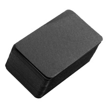 100pcs Black Index Cards For Diy Present And Craft Scrapbooking