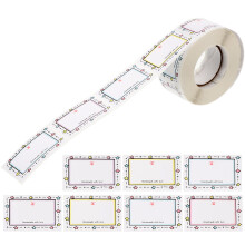 500 Sheets Waterproof And Oil-Proof Stickers Kitchen Student Labels