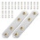 18Pièces Supports Droits Inoxydable Argent Renfort Multi Usage 11
