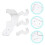 Wall-Mounted Bat Racks Acrylic 1 Set 4