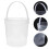 Drink Bucket White 10pcs 11.8x7.9in 11