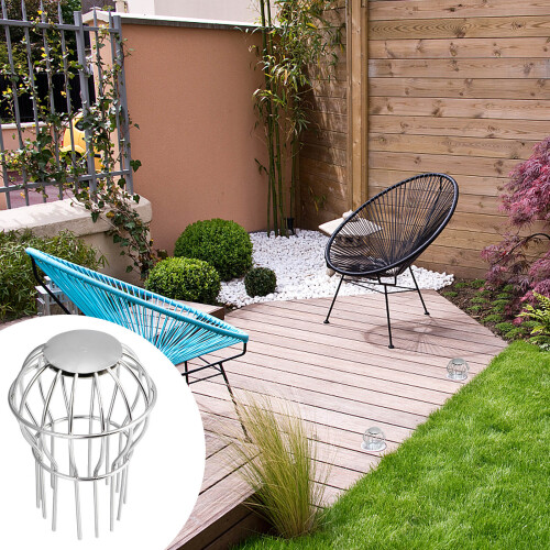 Mesh Screen Leaf Filter Cover Drainage Easy To Clean Man 1