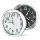 2 Pcs Stick On Clock For Dashboard Decorations Car 1