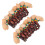 Nutshell Bracelets African Drum Bell Assorted Color 2pcs 11