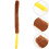 Handheld Cleaning Brush For Musical Instruments Light Brown 6