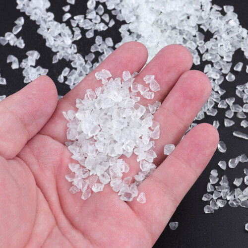 Colored Sand For Aquariums Glass Transparent 2pcs 2