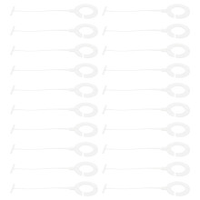 5000St Witte Plastic Tag Snap Lock Voor Kledinglabels