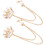 2 Pcs Brooch Accessories Lapel Pin Man Note Cardigan Clips 1