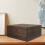 Compact Wooden Organizer Box Brown For Practical Home Storage 10