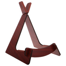 Elegant Wooden Violin Stand Detachable For Ukulele Floor Use