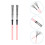 Drum Accessories Pink Steel Wood 2pcs 5