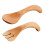 Kids Utensil Forks Spoons Yellow 1 Set Flat Handle 7