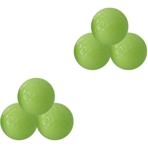 2 Pcs Mini Indoor Golf Game Accessoriesnight Nightlight Golfballs 2