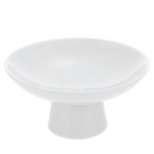 Ceramic Dessert Holder Cake Display Tray White 1set