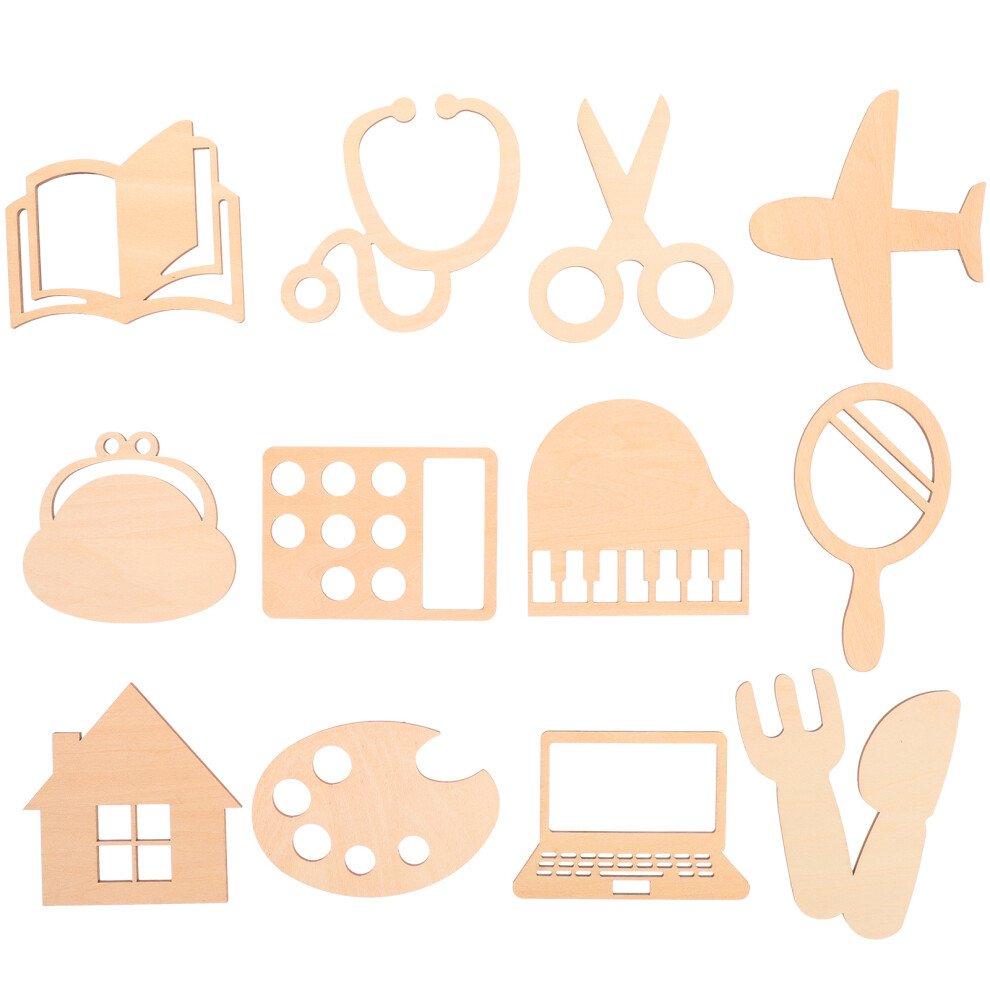 12Pcs Newborn Baby Milestone Wood Signs Khaki Baby Shower Photo Props Inoomp