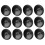 12pcs Baking Tools Iron Candle Spike Plates Candle Holder Fixing 8