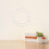 White Mirror Clock Wall Decal With Elegant Roman Numeral Dial 10