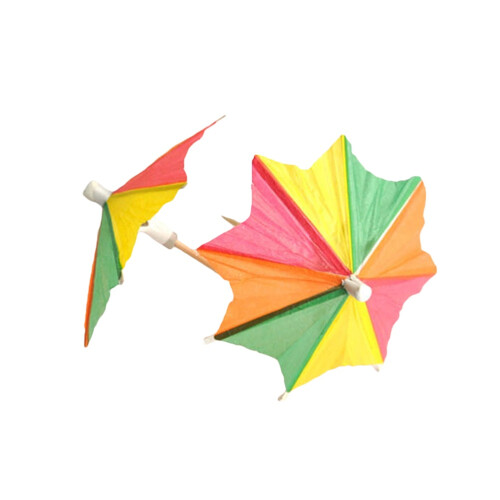 Tropical Cocktail Umbrella Drinks Sticks For Summer 50pcs