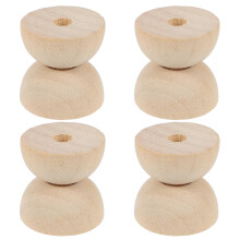 Raindrops 10pcs Wood Washers For Piano Enthusiasts In 0.79x0.79x0.41in
