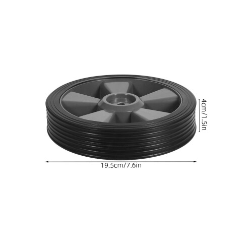 Utility Cart Grill Wheels Versatile Use Black 1set 1