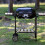 Utility Cart Grill Wheels Versatile Use Black 1set 5