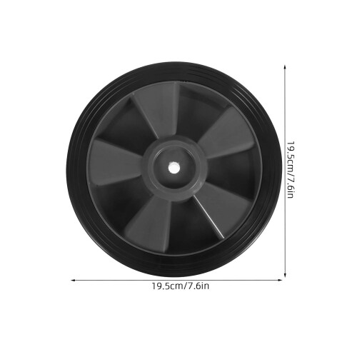 Utility Cart Grill Wheels Versatile Use Black 1set 2