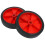 2St Flexibele Plastic Trolley Wielen Met Schokdemper Voor Compressor 1