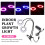 Plant Growth Lamp Black 1pack 19.3x3.3x0.4in 11