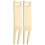 Golf Tool 2pcs Golden Iron For Golf Practice Compact 9