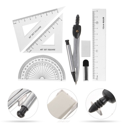 Drafting Compasses Compasses Set Assorted Color 1 Set 2