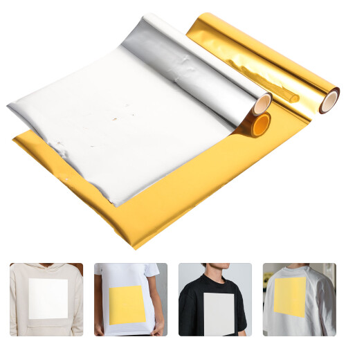 Raindrops Toner Reactive Foil Aluminum Foil 2 Rolls 1