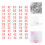 1 Set Of Number Bibs Durable Design For Competitions For 9