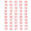 1 Set Of Number Bibs Durable Design For Competitions For 4