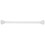 Roman Curtain Rod Adjustable Shower White Plastic 1