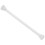 Roman Curtain Rod Adjustable Shower White Plastic 7