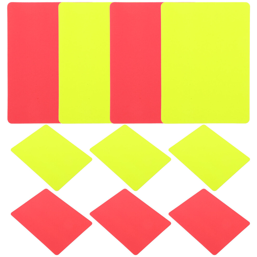 Photos - Football Kit 10 Pcs Special Red And Yellow Card Folding Football Referee Cards