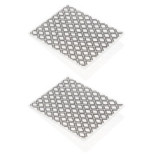 2 Pcs Embossing Template Templates For Card Making Plastic Folders