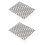 2 Pcs Embossing Template Templates For Card Making Plastic Folders 1