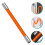 Kitchen Tap Extender Copper And Silicone Splash-Proof Orange 2