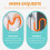 Kitchen Tap Extender Copper And Silicone Splash-Proof Orange 10