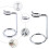 Storage Brush Holder Brush Holder Stainless Steel Stand 3