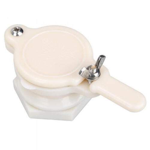 2 Pcs Nylon Honey Gate Extractor Tap Beekeeping Bottling Tool White