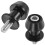 2 Pcs Grip Motorcycle Screws 4.40x2.50x2.50cm Black 8