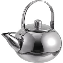 Metal Kettle For Stove Tea Sipping Home Use Silver 1pcs